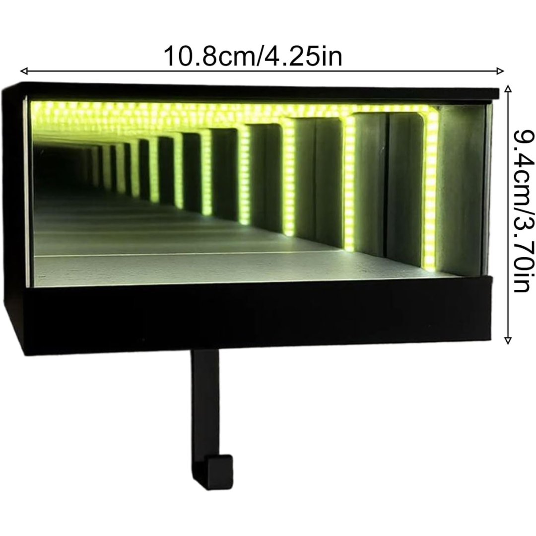 Organizador de llaves LED con Efecto Infinito 3D